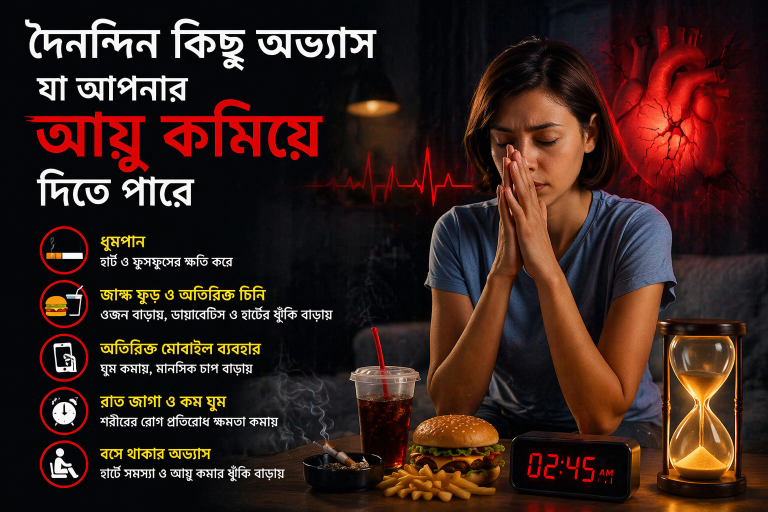 যেসব অভ্যাসে